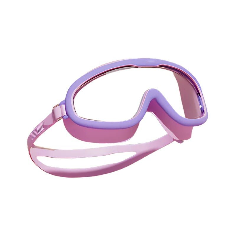 Kids Swim Goggles with Anti-Fog Lenses and Wide View - TRENDVYO