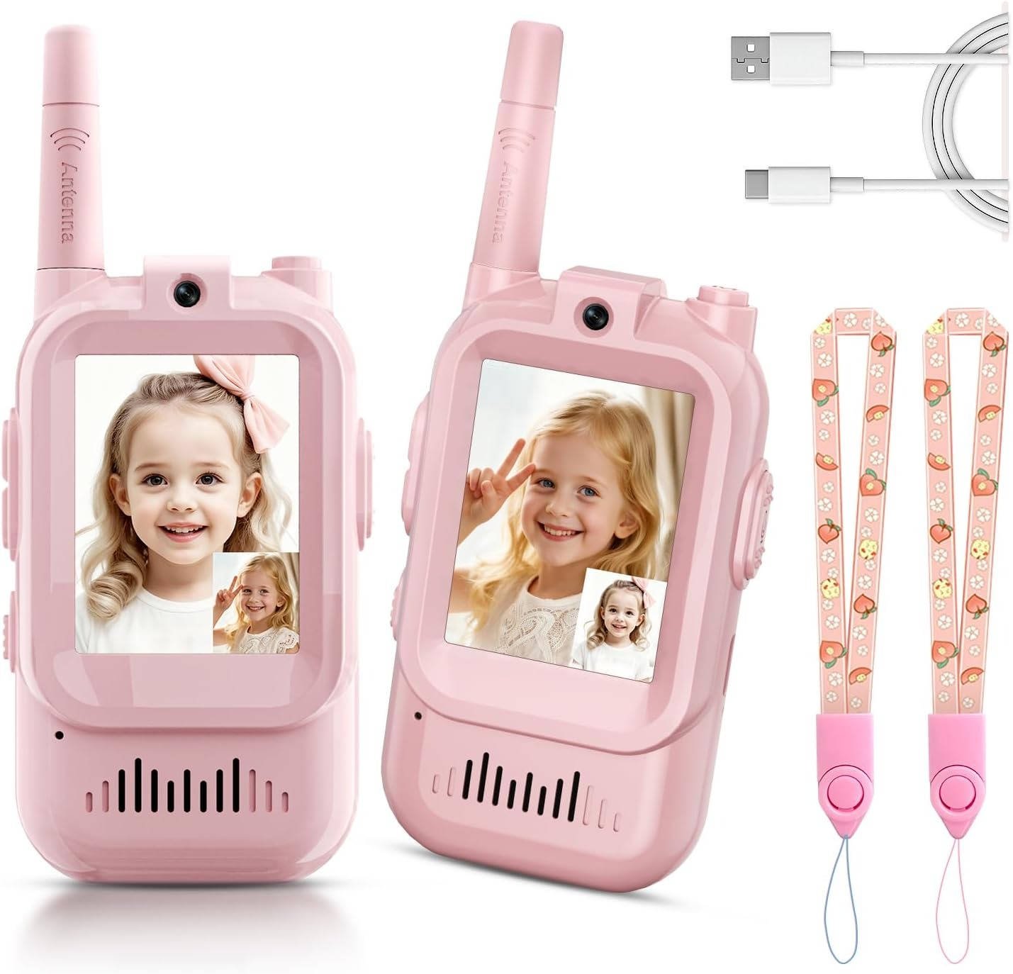 Kids Walkie Talkies Video Voice & Chat 2 Set - TRENDVYO