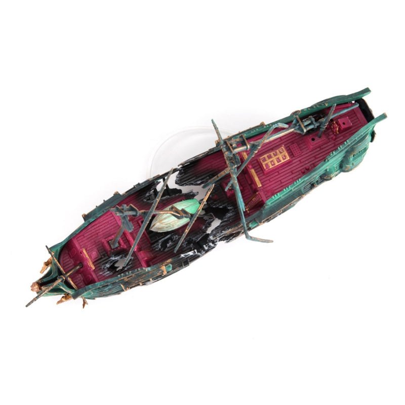Large Shipwreck Aquarium Decoration - TRENDVYO