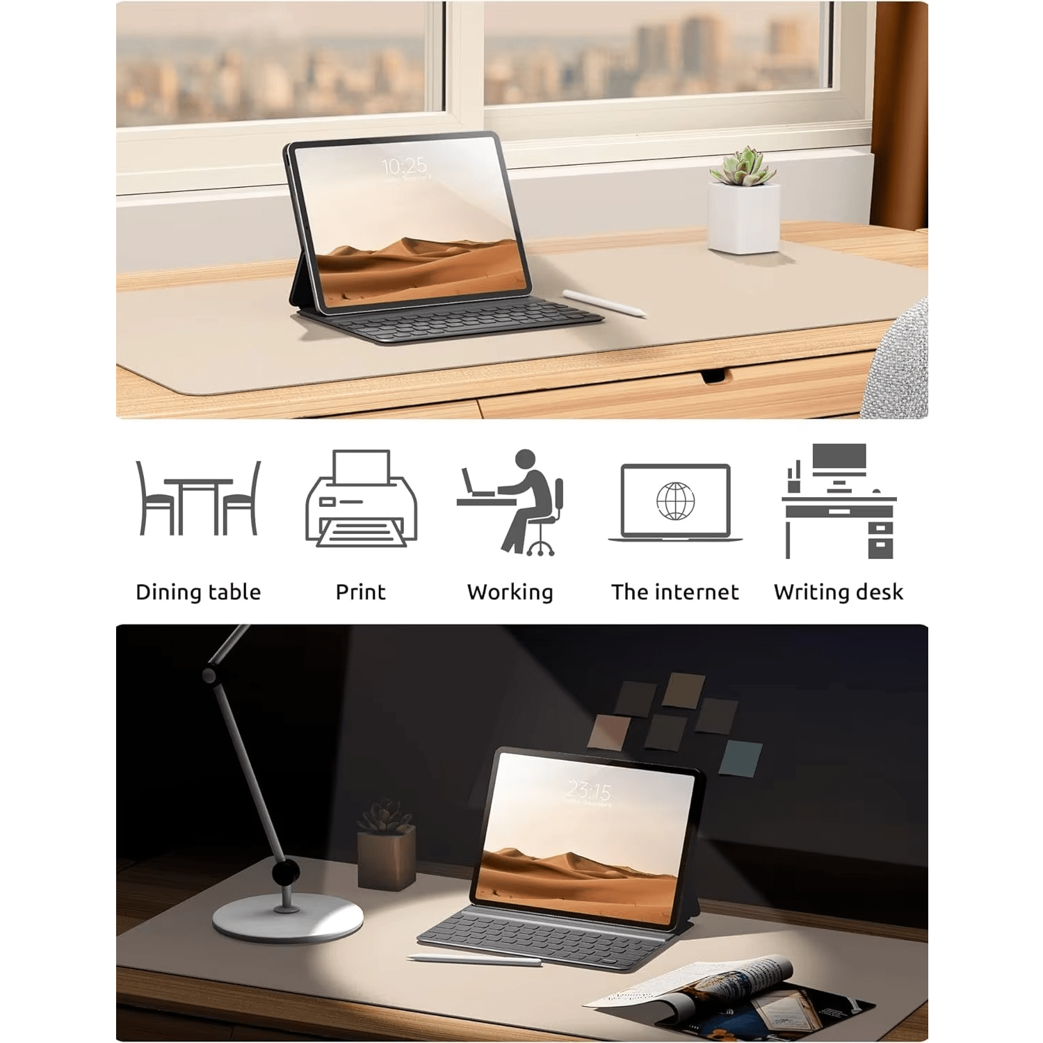 Leather Desk Mat - TRENDVYO