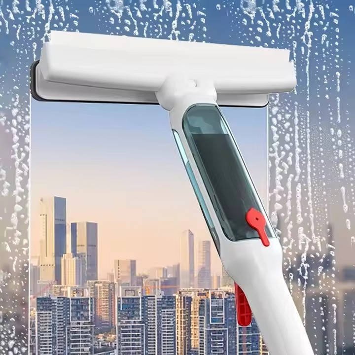 Long Handle Telescopic Window Cleaner - TRENDVYO