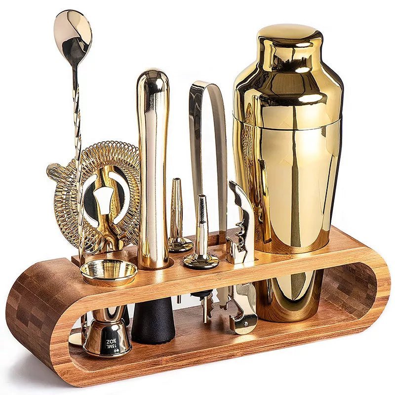 Luxury 10 piece cocktail set for elegant home bartending - TRENDVYO