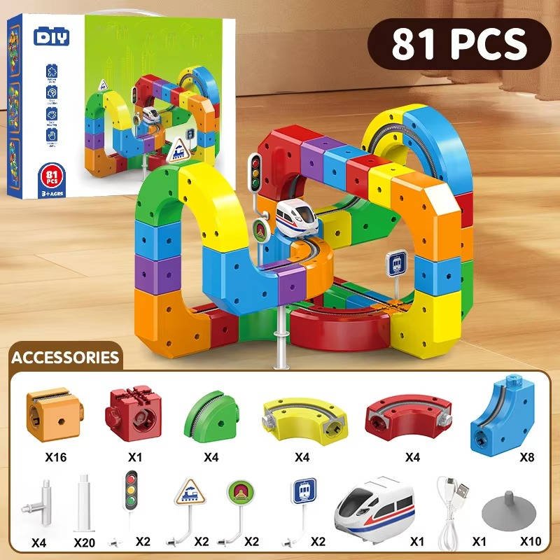 Magnetic Train Track Toy - TRENDVYO