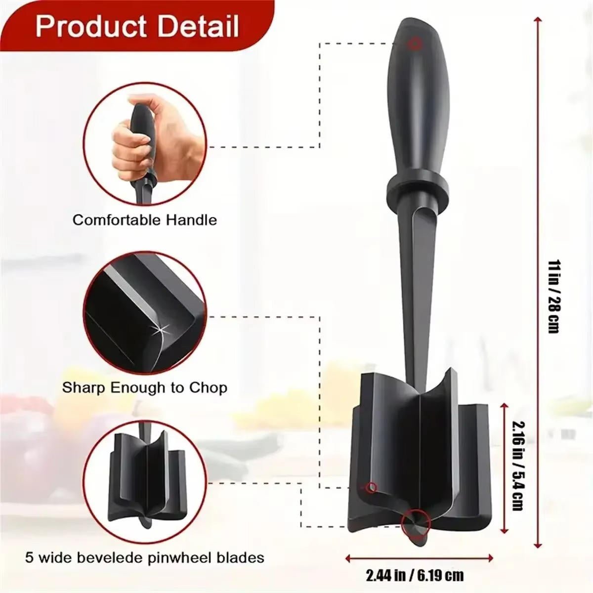 Meat Chopper with Heat Resistance - TRENDVYO