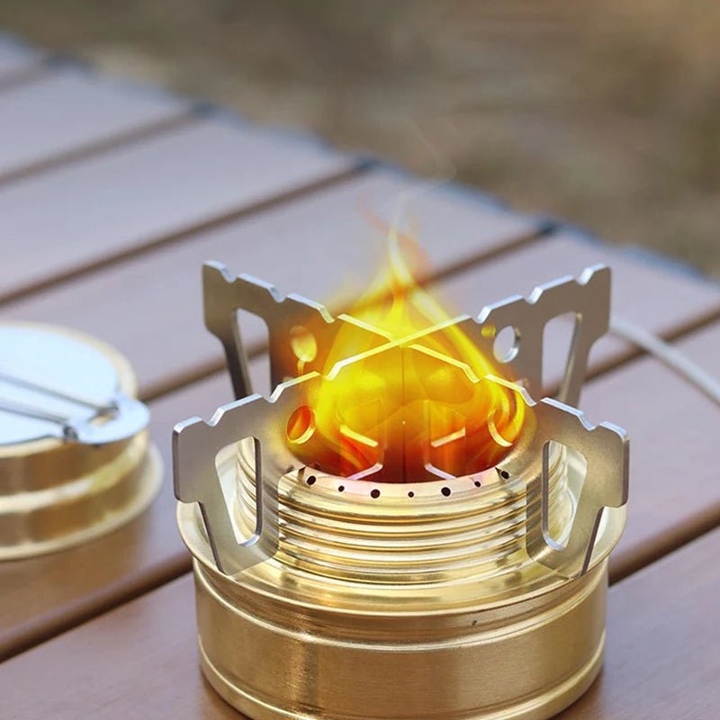 Mini Portable Alloy Camping Stove - TRENDVYO