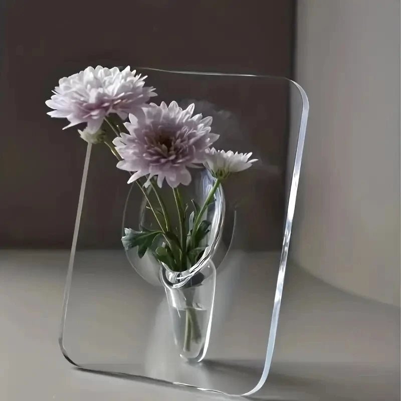 Modern Decorative Acrylic Picture Frame Flower Vase - TRENDVYO