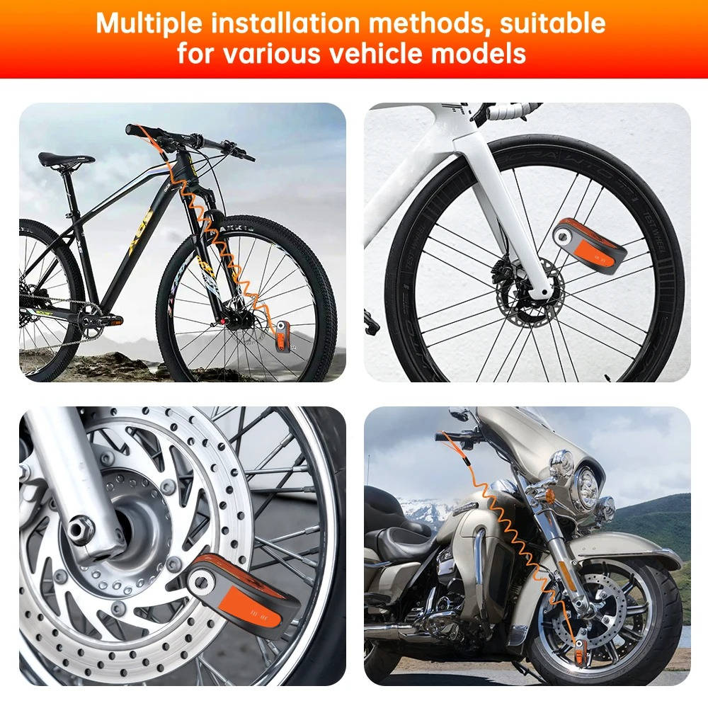 Motorcycle Disc Lock Alarm - TRENDVYO
