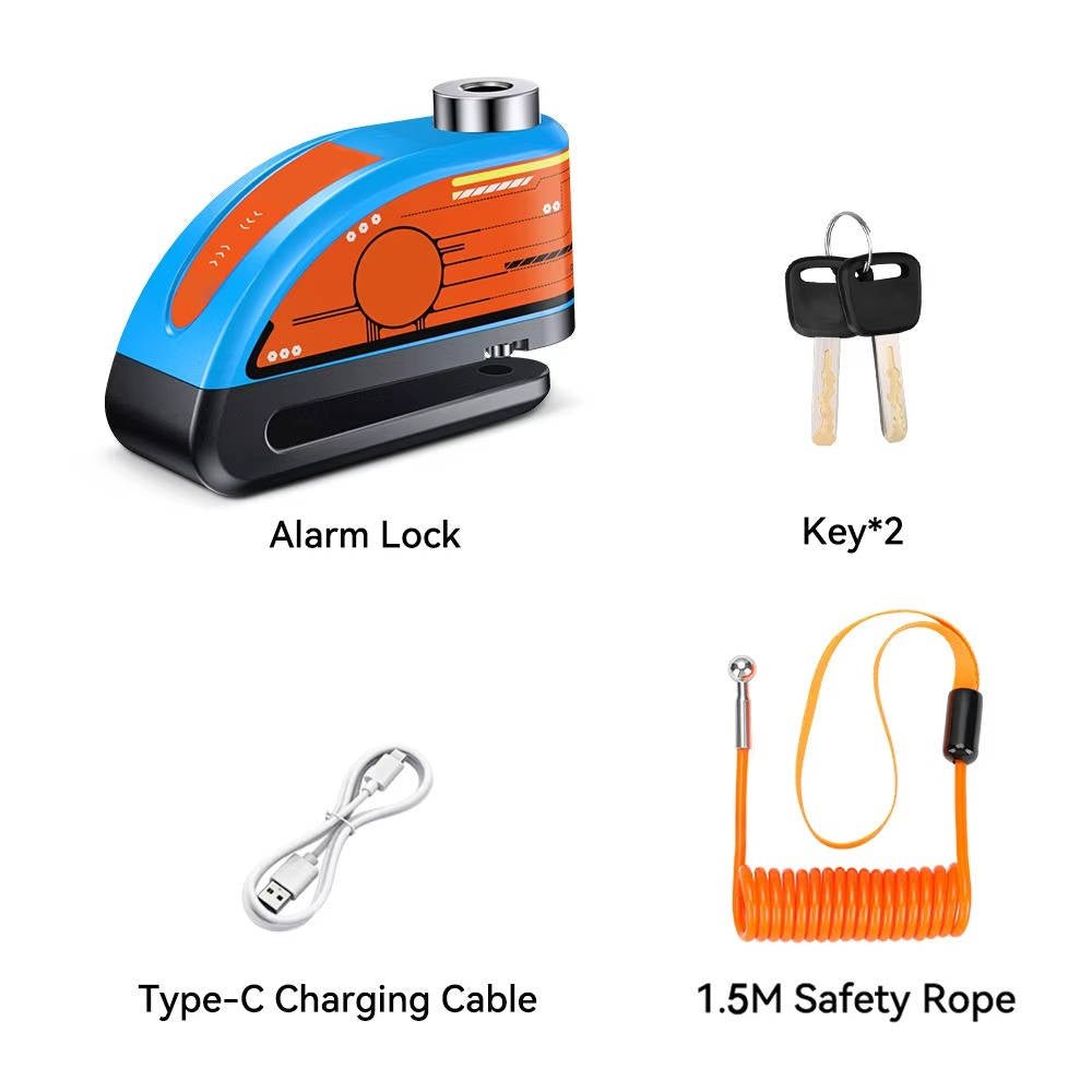 Motorcycle Disc Lock Alarm - TRENDVYO
