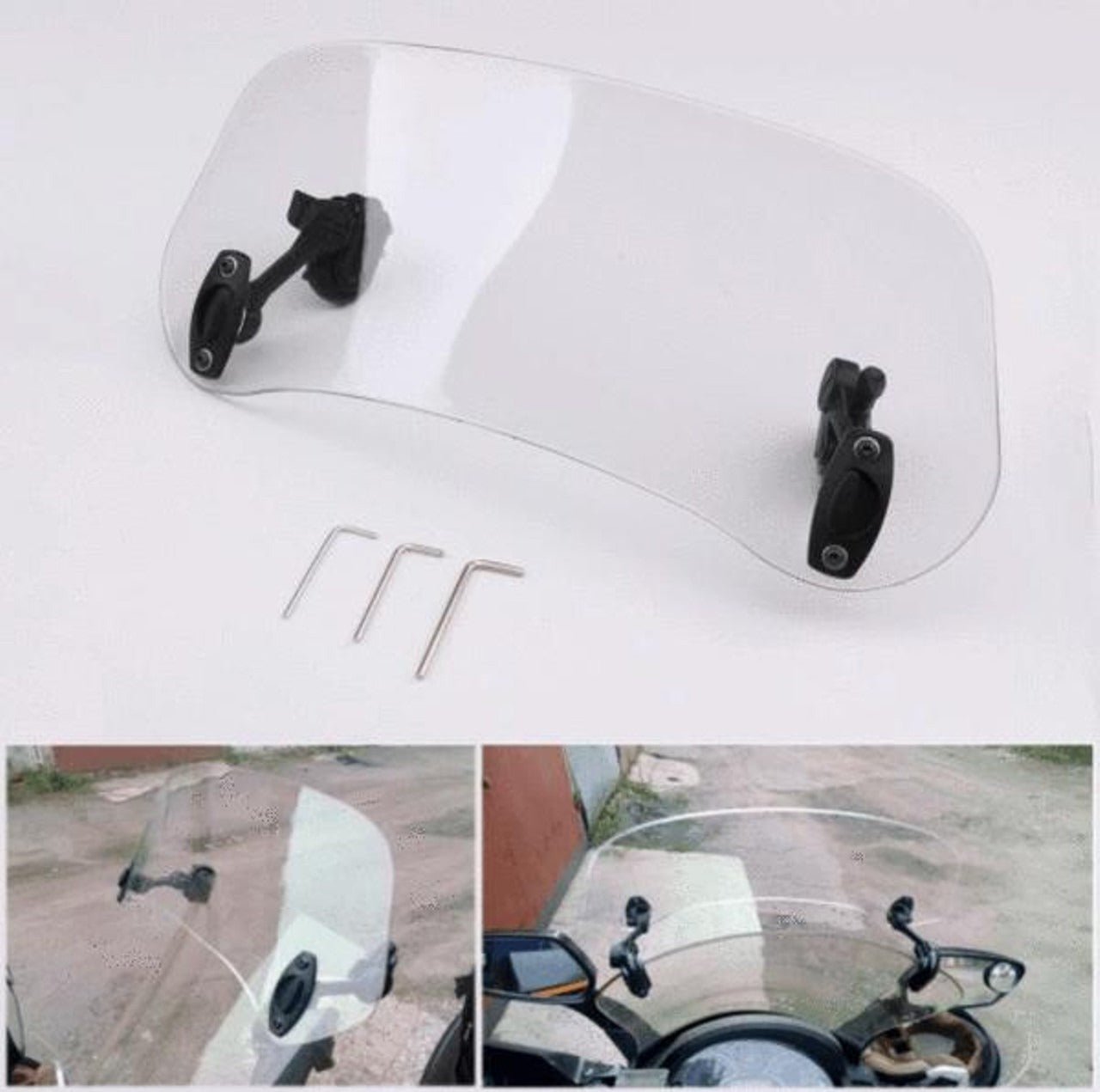 Motorcycle Windshield Extension - TRENDVYO