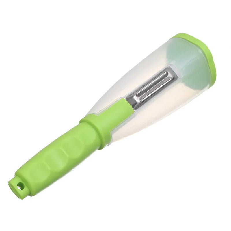 Multifunction Apple and Vegetable Peeler with Storage Tube - TRENDVYO
