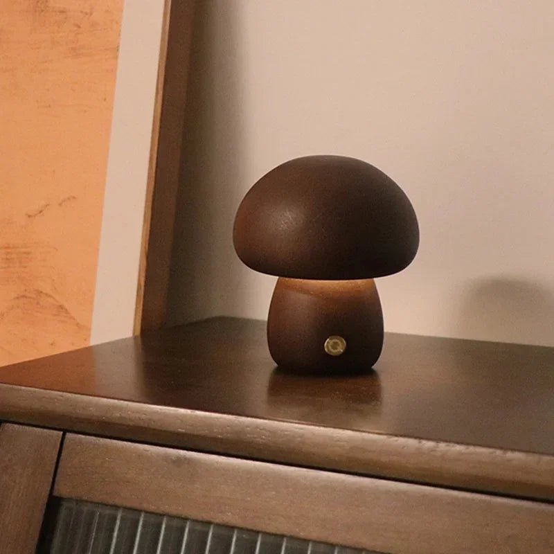 Mushroom Night Light Bedside Lamp - TRENDVYO