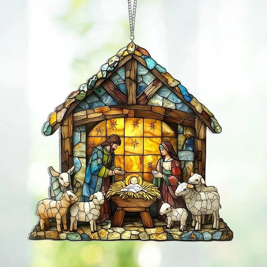 Nativity Scene Suncatcher - TRENDVYO