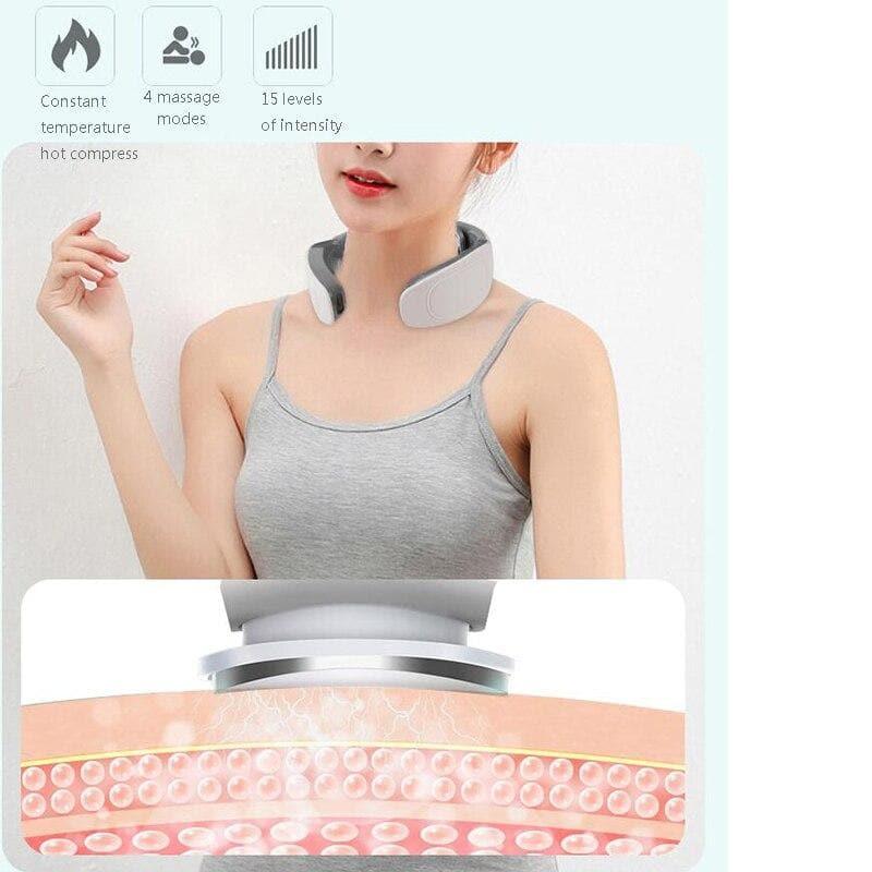 Neck Massager with Multi-Mode Pulse Function - TRENDVYO
