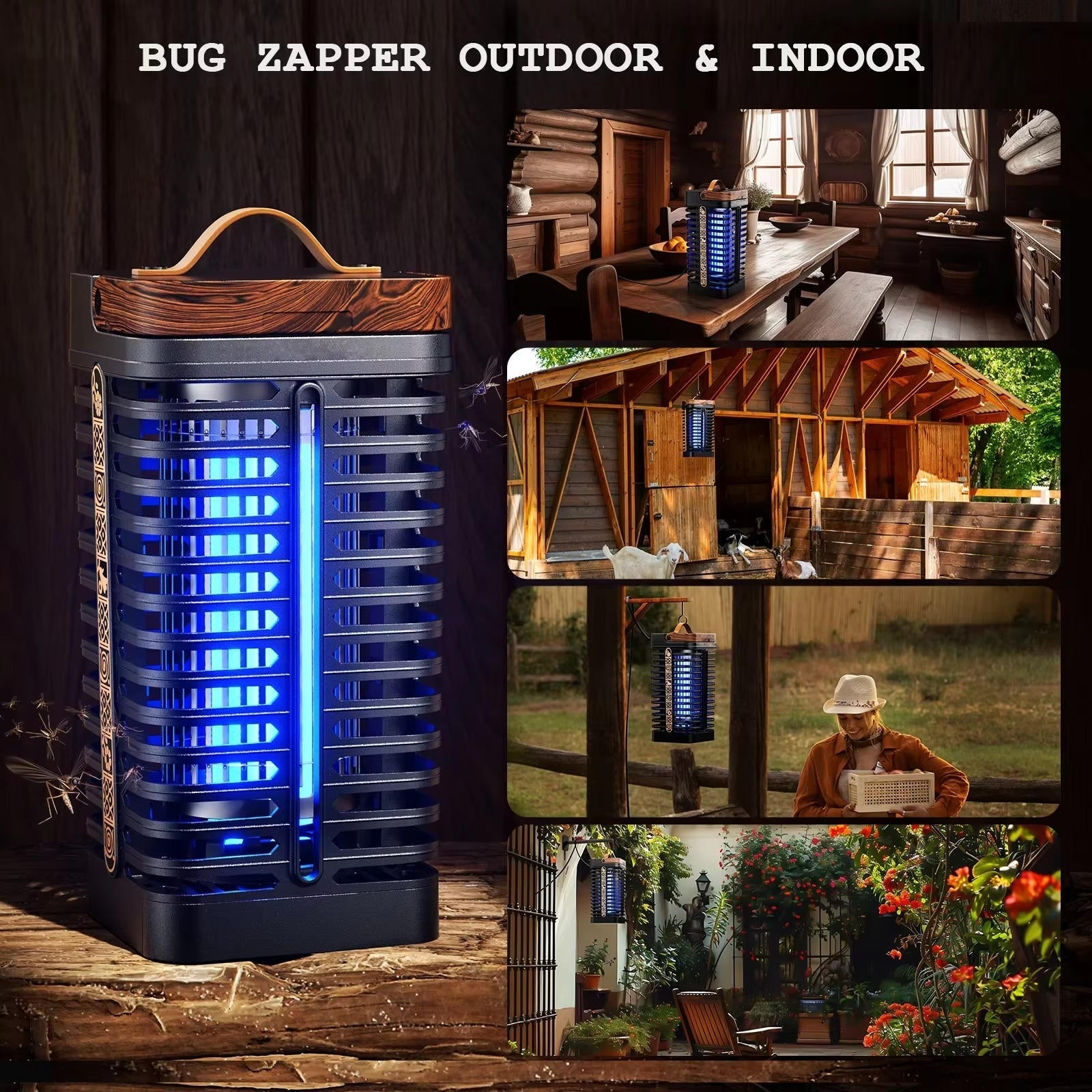 Outdoor Fly Bug Zapper - TRENDVYO