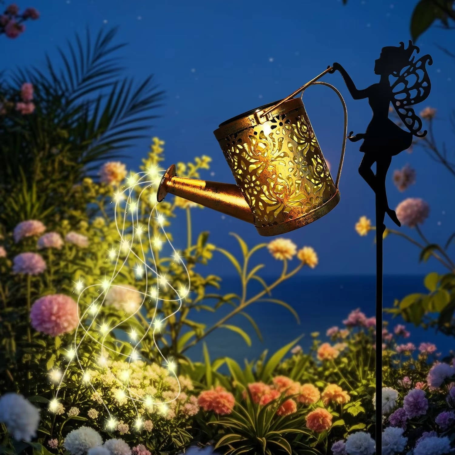 Outdoor Light Decorations Hanging Fairy Lamp - TRENDVYO