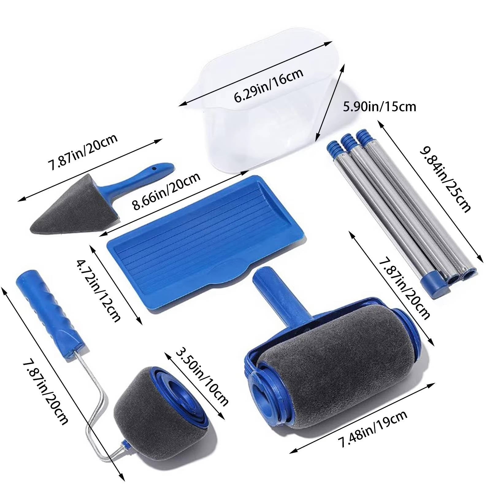 Paint Roller Brush Kit - TRENDVYO