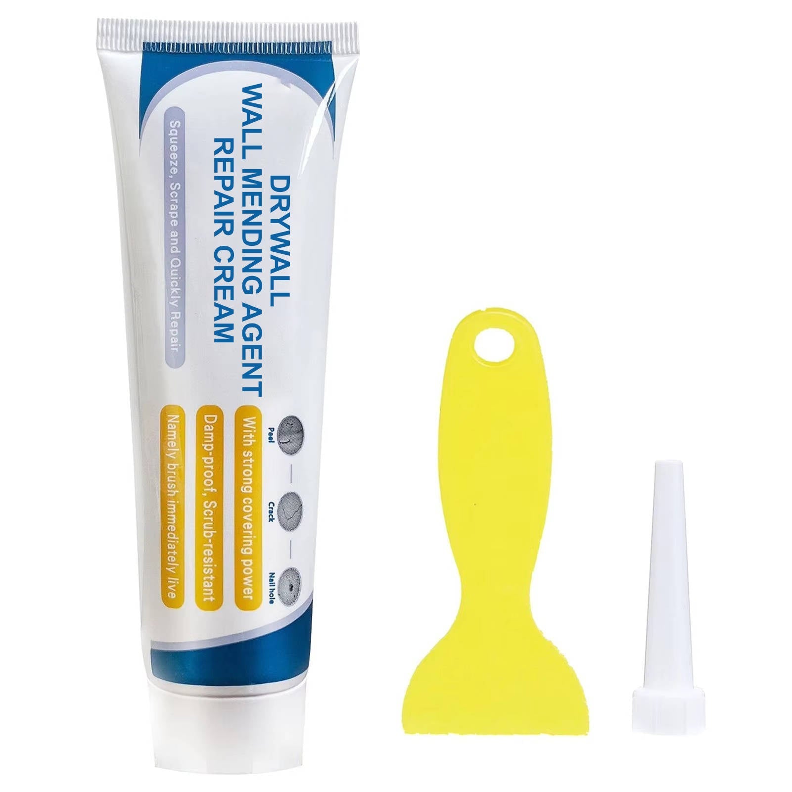 Patch Kit Drywall Wall Mending Agent Repair Cream - TRENDVYO