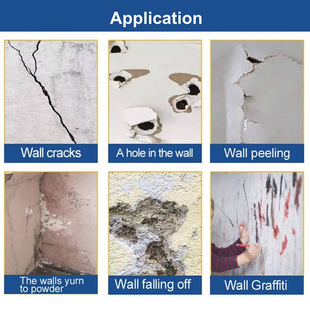 Patch Kit Drywall Wall Mending Agent Repair Cream - TRENDVYO