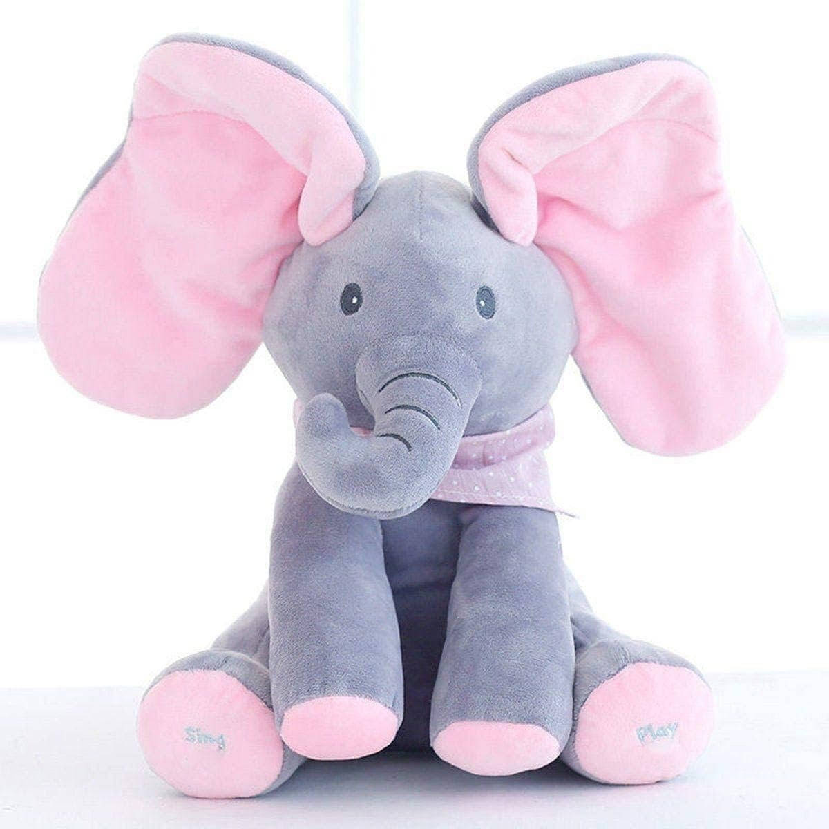 Peek a boo Talking Elephant toy - TRENDVYO
