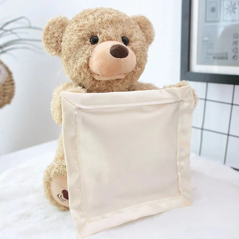 Peek-A-Boo-Teddy - Interactive Plush Toy - TRENDVYO