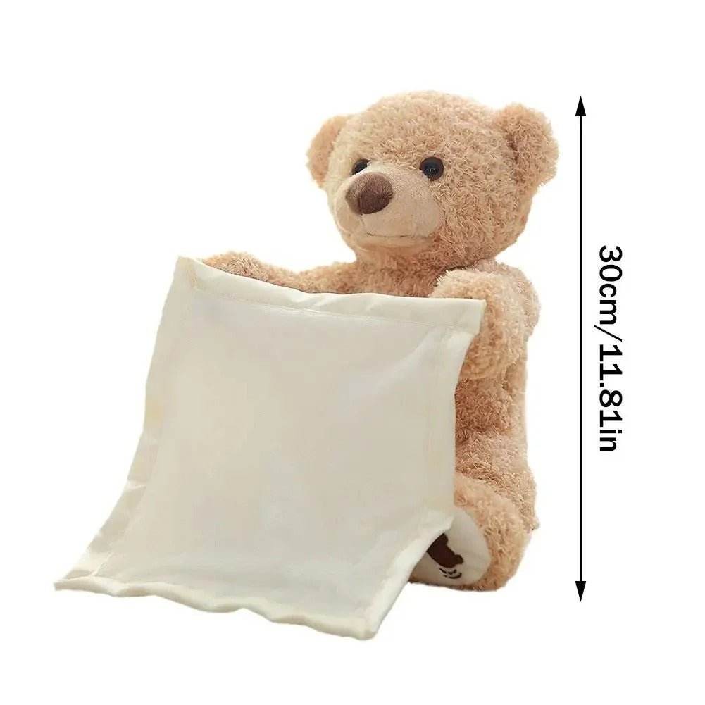 Peek-A-Boo-Teddy - Interactive Plush Toy - TRENDVYO