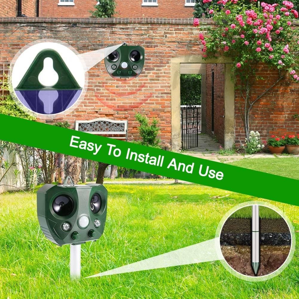 Pigeon And Bird Scarer Ultrasonic And Pest Defender - TRENDVYO