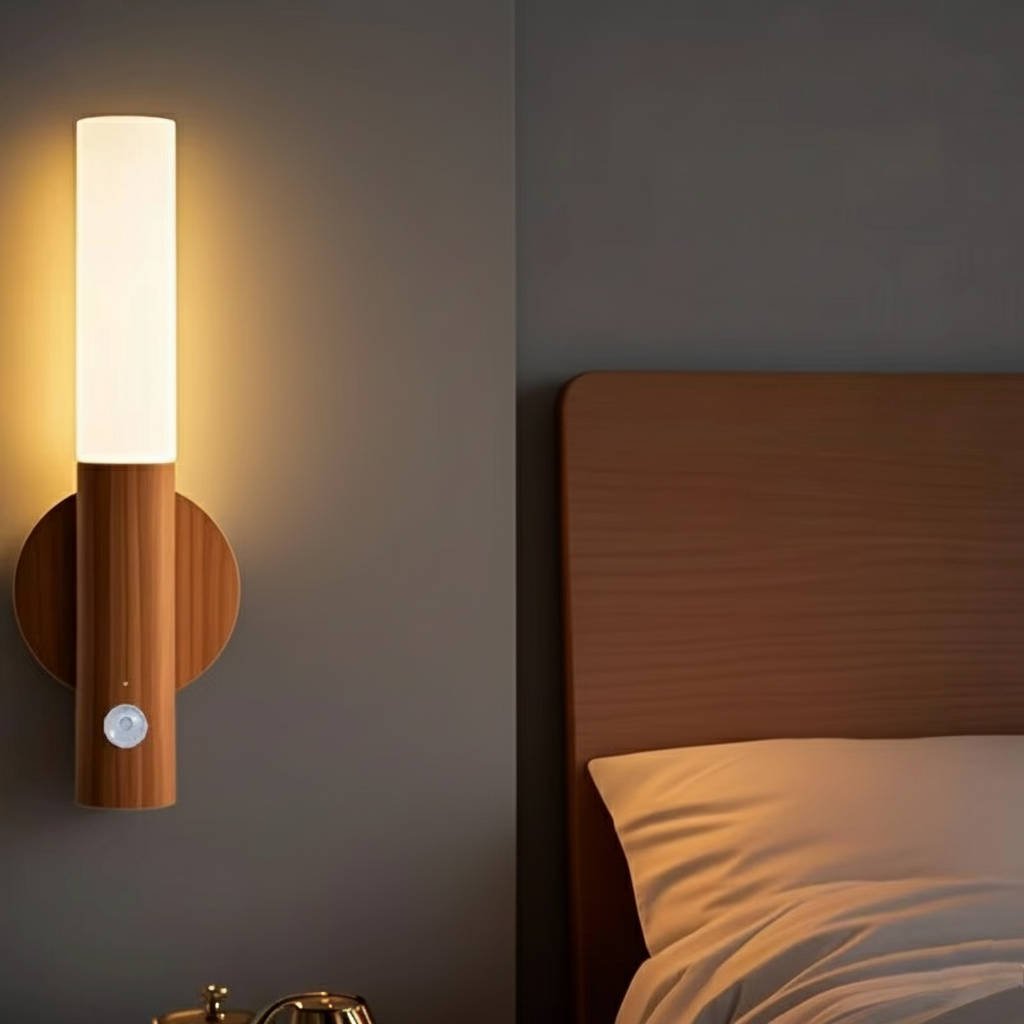 Plug in Motion Sensor Night Light for Bedroom - TRENDVYO