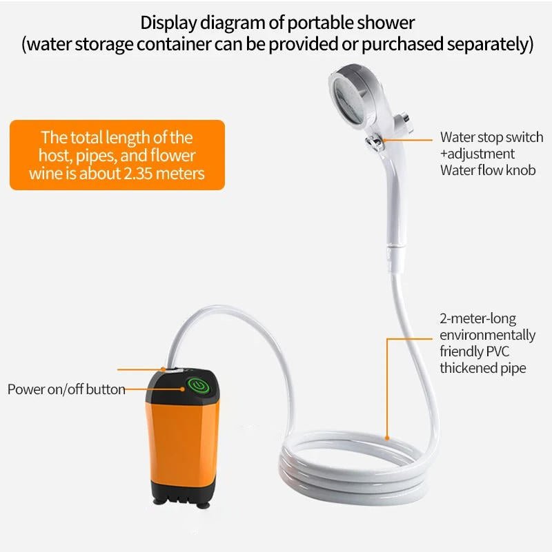Portable Camping Shower - TRENDVYO