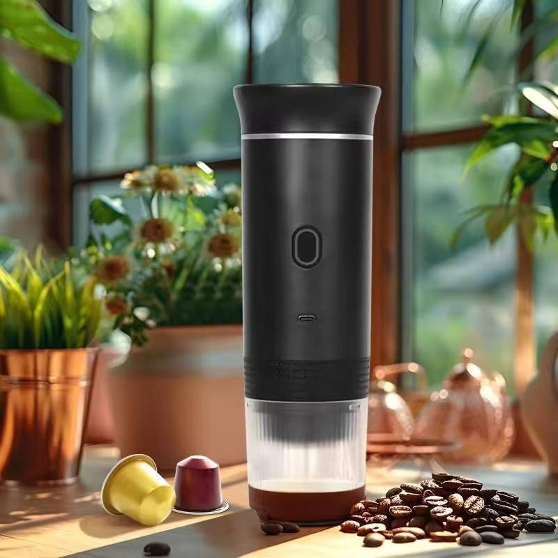 Portable Coffee Maker - Espresso Cappuccino And Drip - TRENDVYO