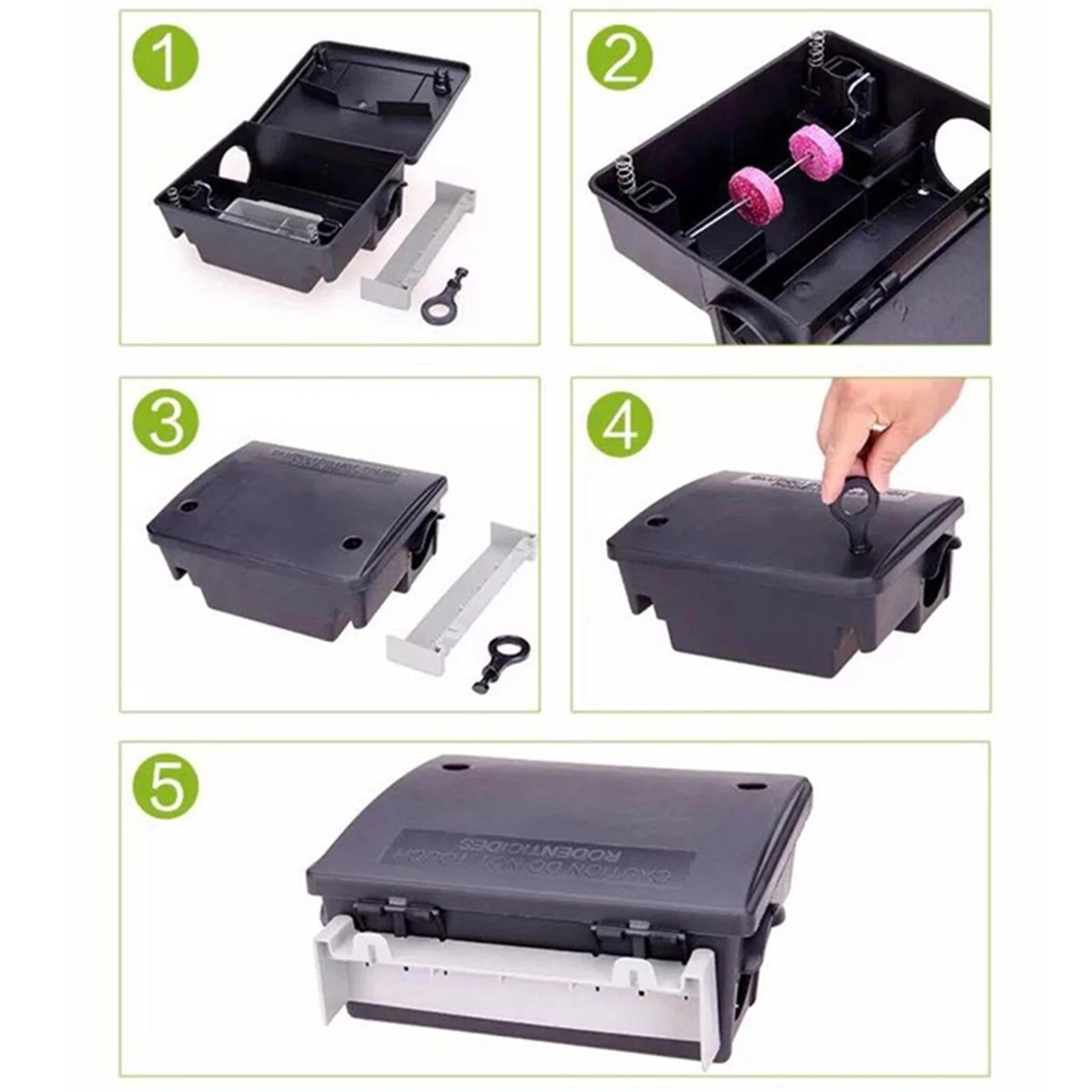 Professional Humane Mouse Trap for Indoor and Outdoor Use - TRENDVYO