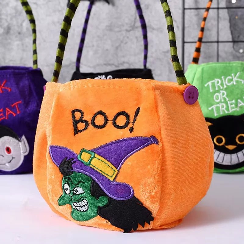 Pumpkin Halloween Treat Bag for Kids - TRENDVYO