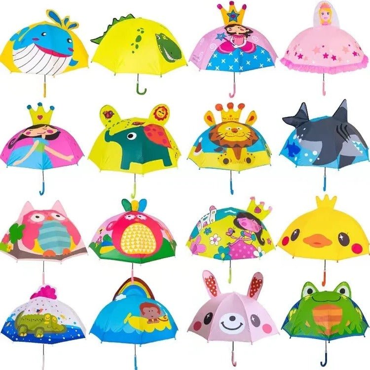 Rainbow Fun Kids Umbrella - TRENDVYO