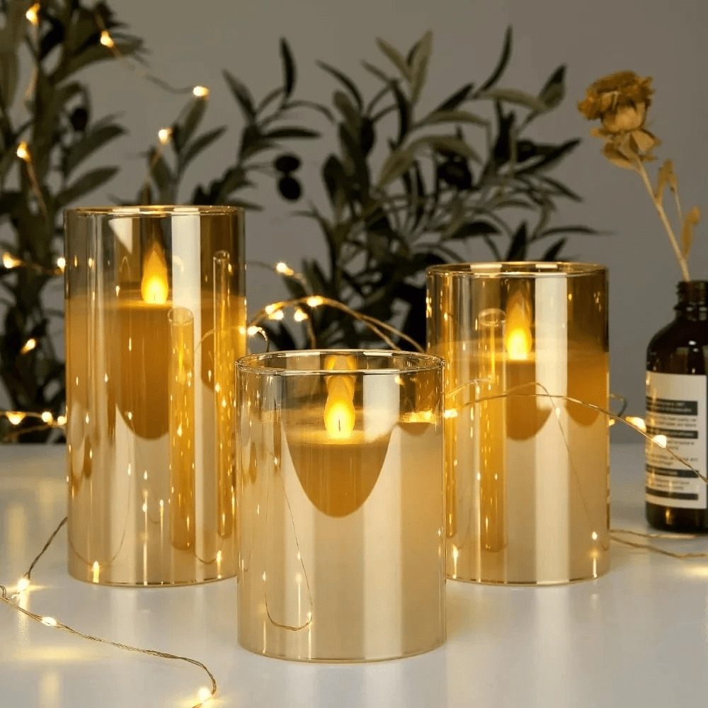 Realistic Flameless Candles With Remote - TRENDVYO