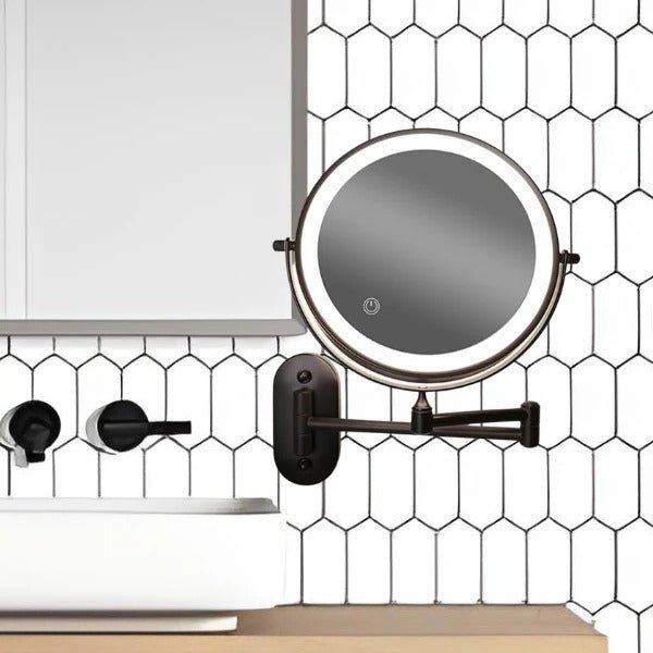 Rechargeable LED Magnifying Mirror - TRENDVYO