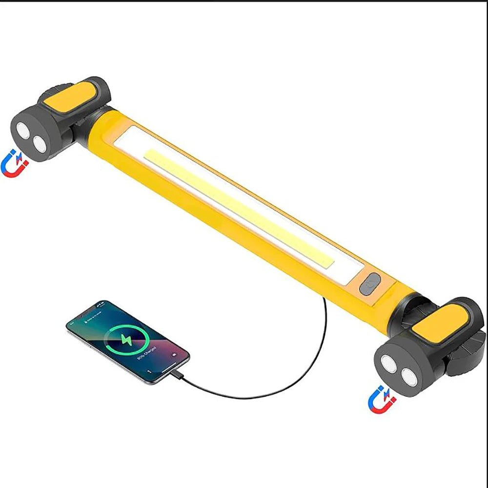 Rechargeable LED Work Light with Magnetic Base - TRENDVYO
