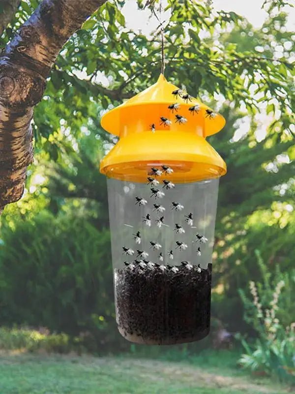 Reusable Outdoor Hanging Fly Trap - TRENDVYO