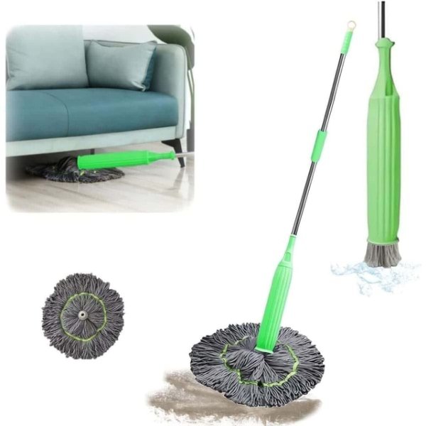 Rotating Self-Wringing Mop - TRENDVYO