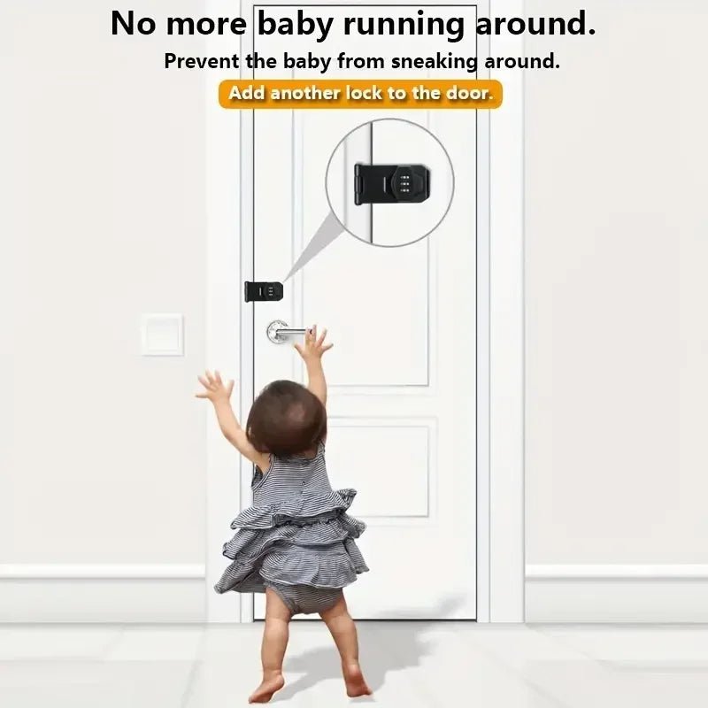 Secure Cabinet Lock with 3-Digit Combination Lock - TRENDVYO