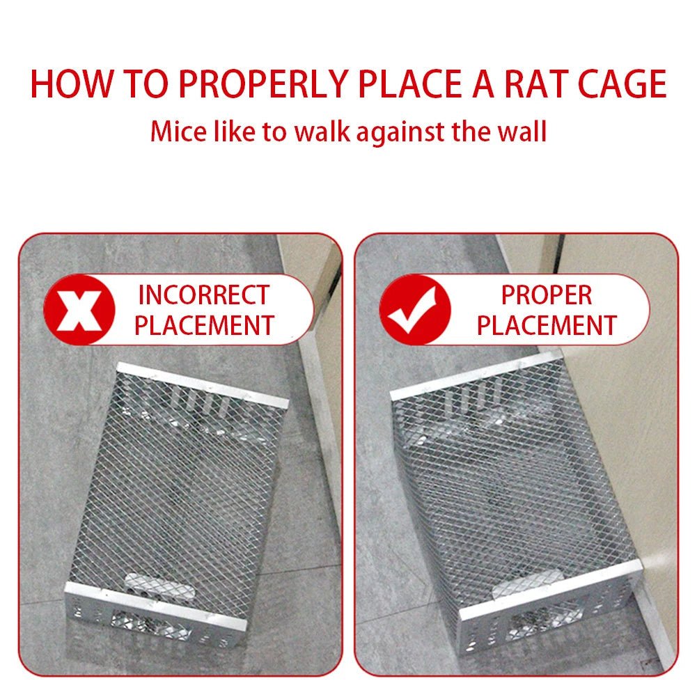 Sliding Door Design Reusable Mouse Trap Cage - TRENDVYO