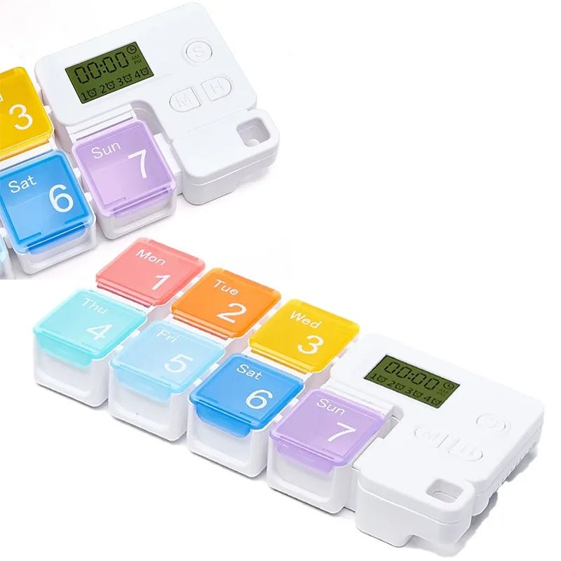 Smart Electronic Weekly Pill Organizer - TRENDVYO