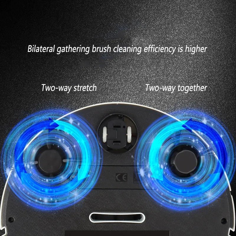 Smart robot vacuum cleaner with ultra-quiet cleaning and HEPA filtration - TRENDVYO