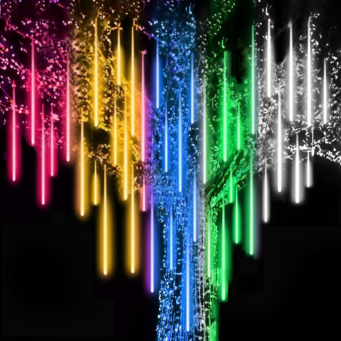 Snowfall Garland Lights (set of 8) - TRENDVYO