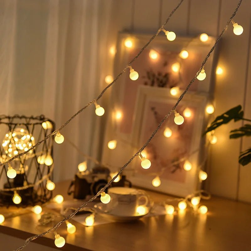 Solar-Powered Fairy Lights For Outdoor Use - TRENDVYO