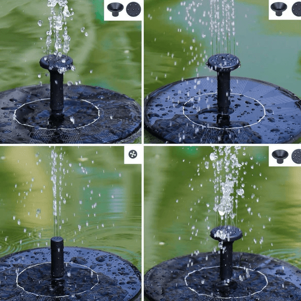 Solar-Powered Garden Fountain Pump - TRENDVYO