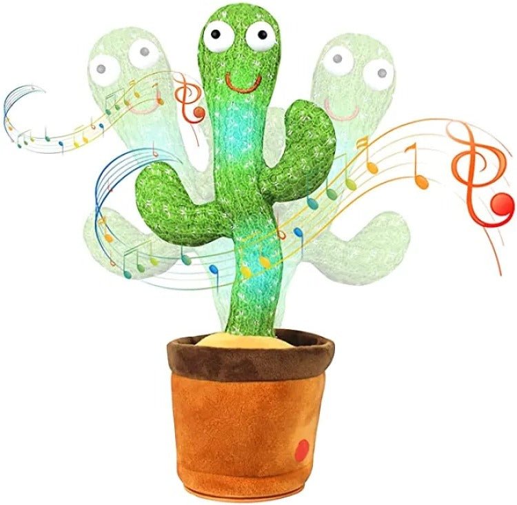 Sound-Reacting Dancing Cactus Toy - TRENDVYO