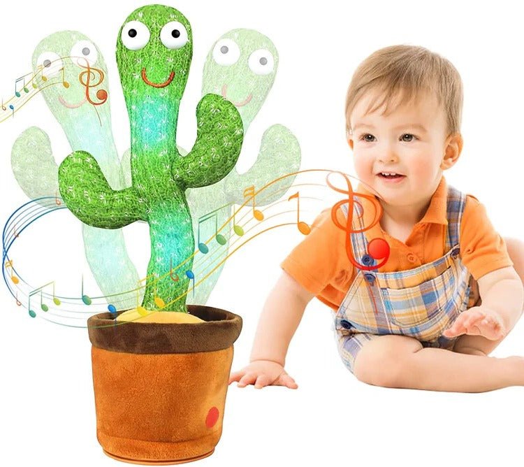 Sound-Reacting Dancing Cactus Toy - TRENDVYO
