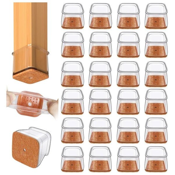 Square Chair Leg Floor Protectors - TRENDVYO