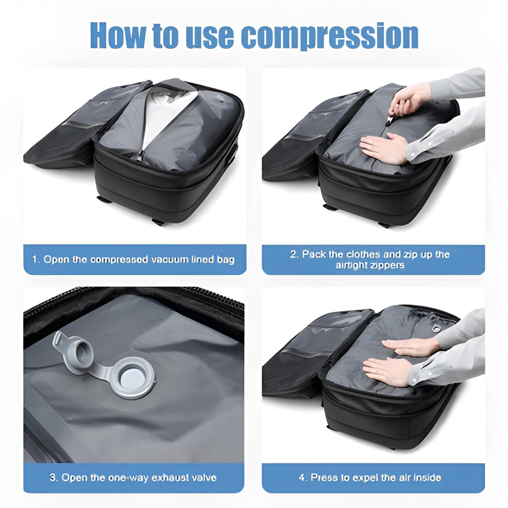 Structured Rucksack with Internal Compression System - TRENDVYO