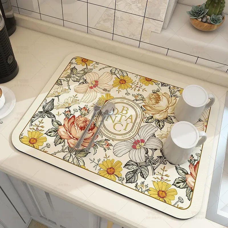 Super Absorbent Dish Drying Mat - TRENDVYO