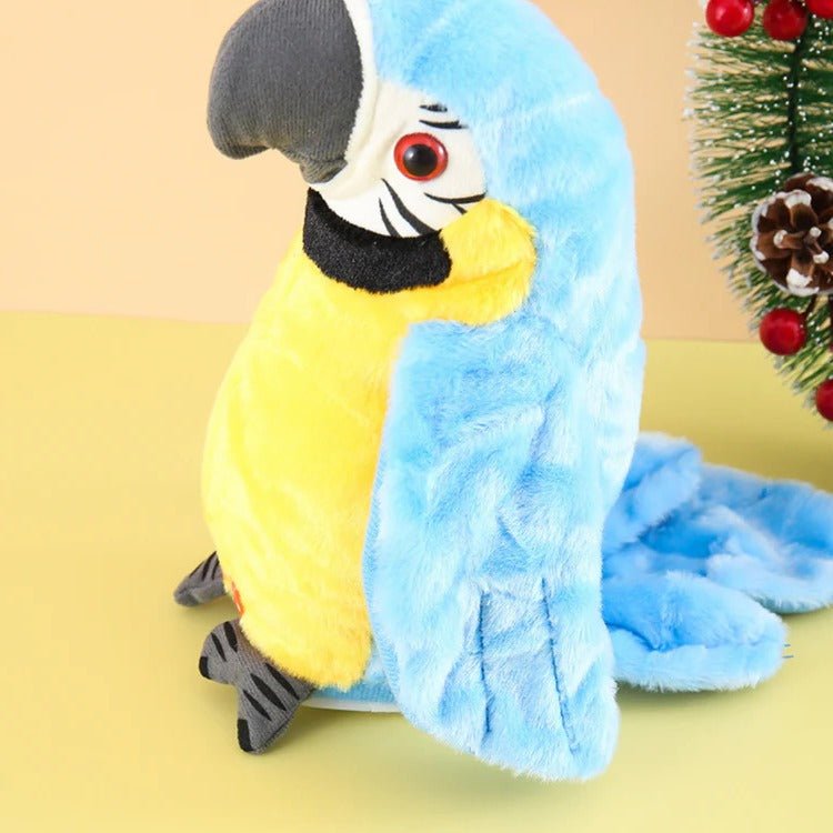 Talking & Music-Playing Parrot Plush Toy - TRENDVYO